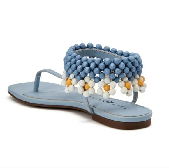 Katy Perry Gardener Anklet Sandal Blue 8 - Picture 2 of 8